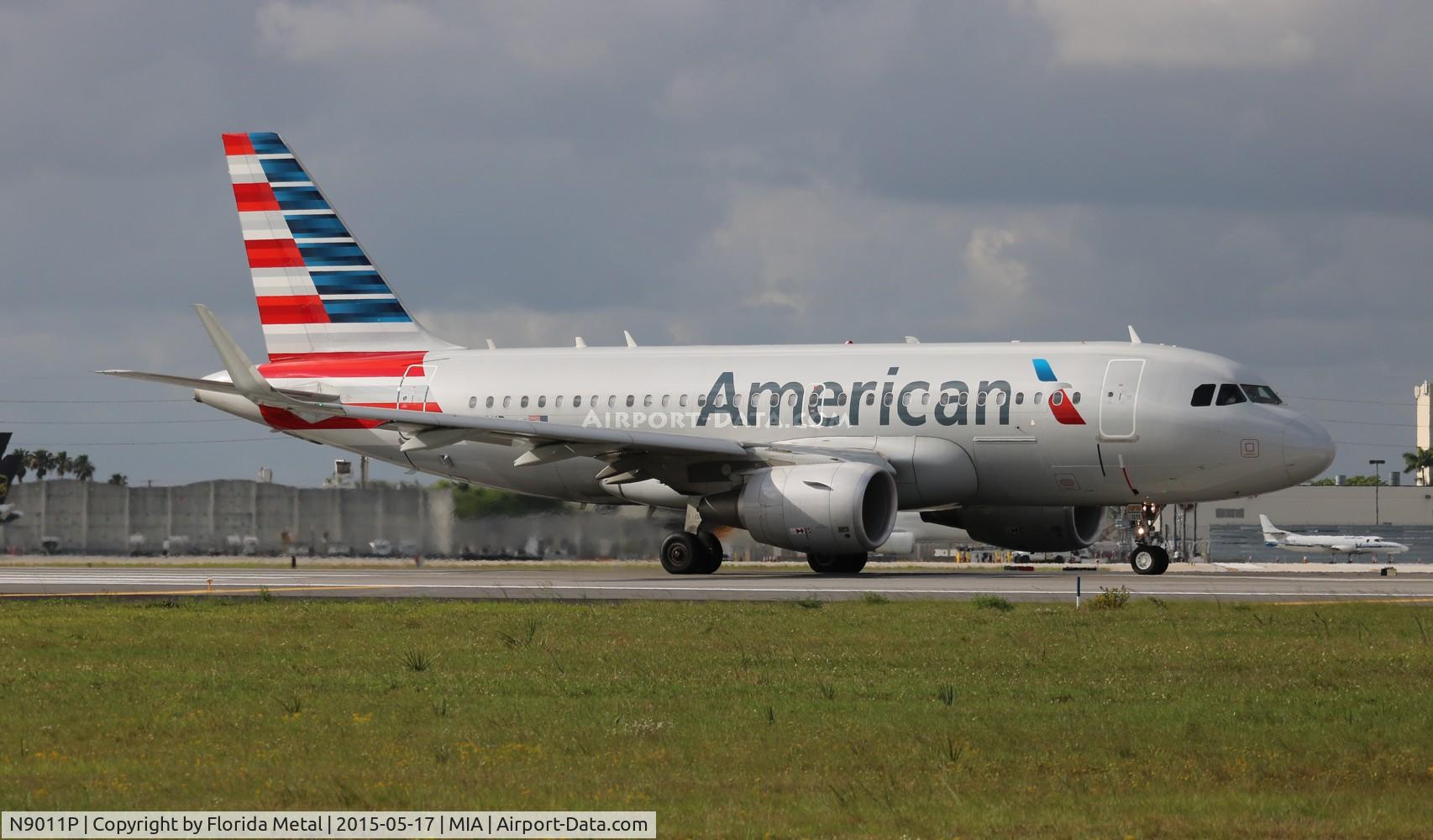 N9011P, 2013 Airbus A319-115 C/N 5798, American