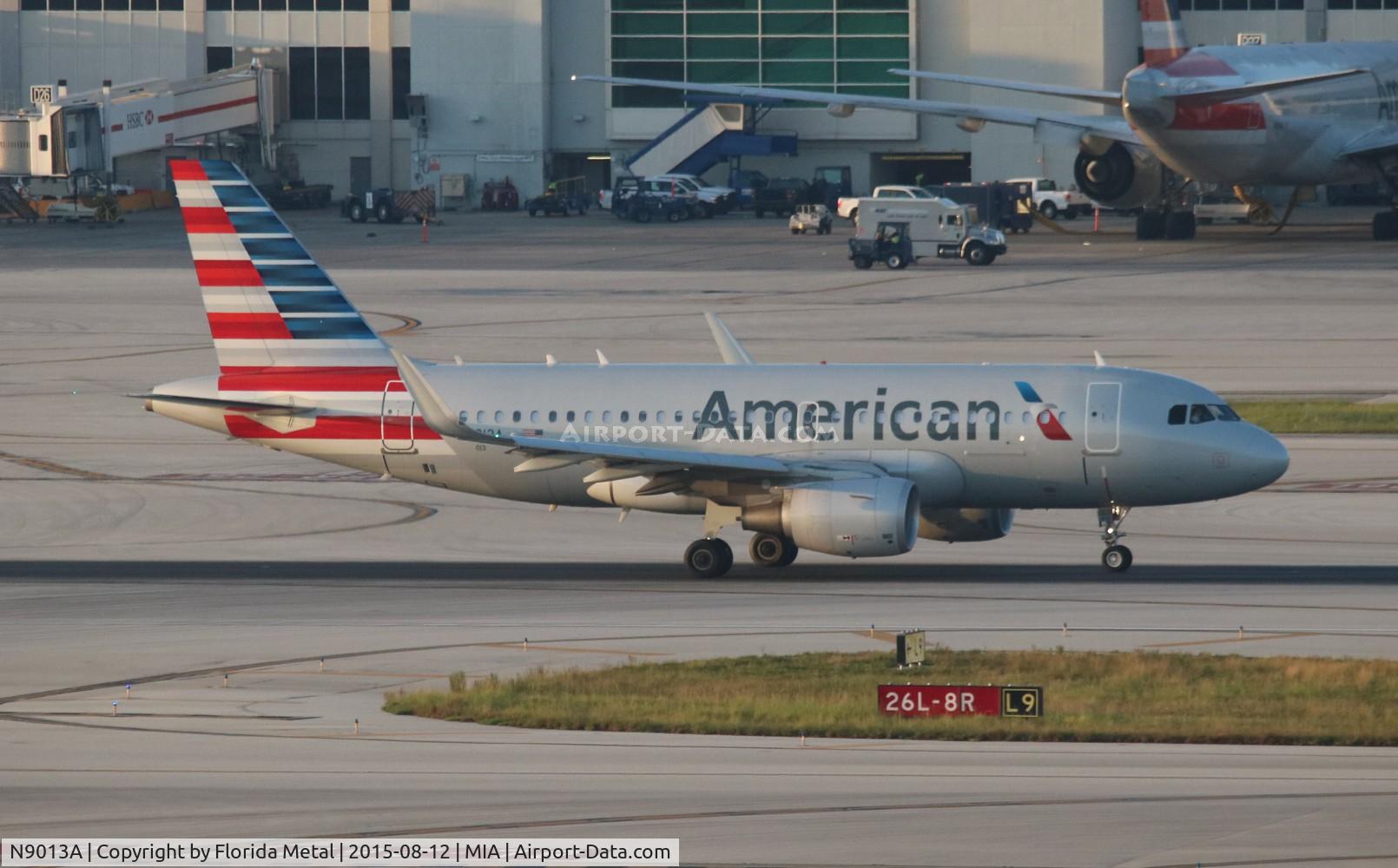 N9013A, 2013 Airbus A319-115 C/N 5827, American
