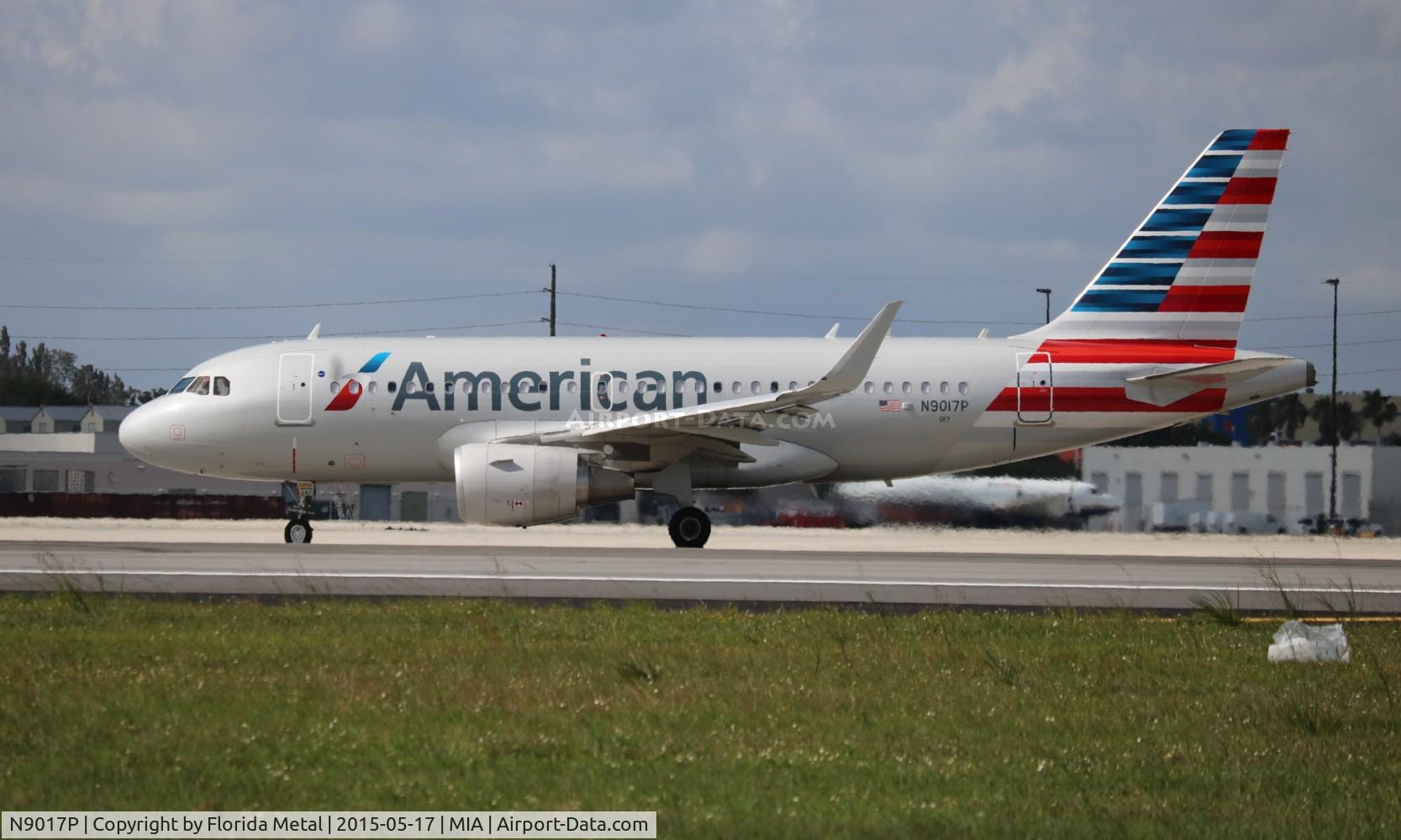 N9017P, 2014 Airbus A319-115 C/N 6085, American
