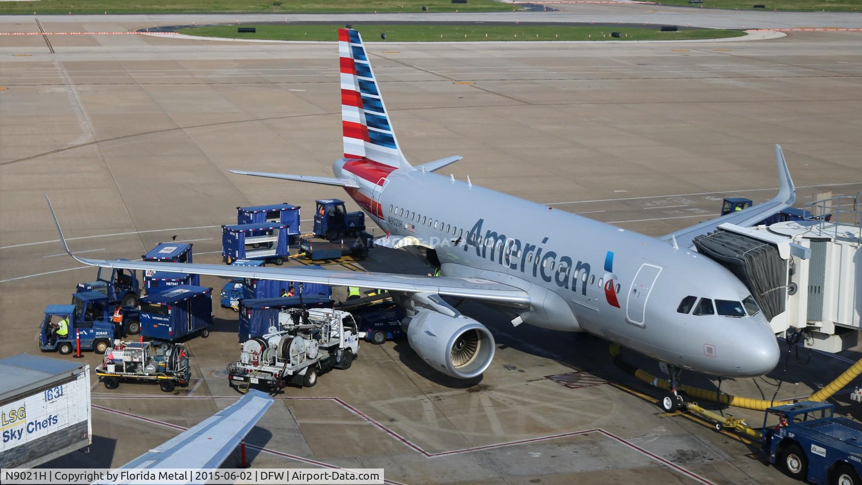 N9021H, 2014 Airbus A319-112 C/N 6277, American