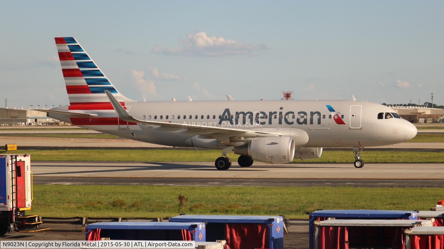N9023N, 2014 Airbus A319-115 C/N 6349, American