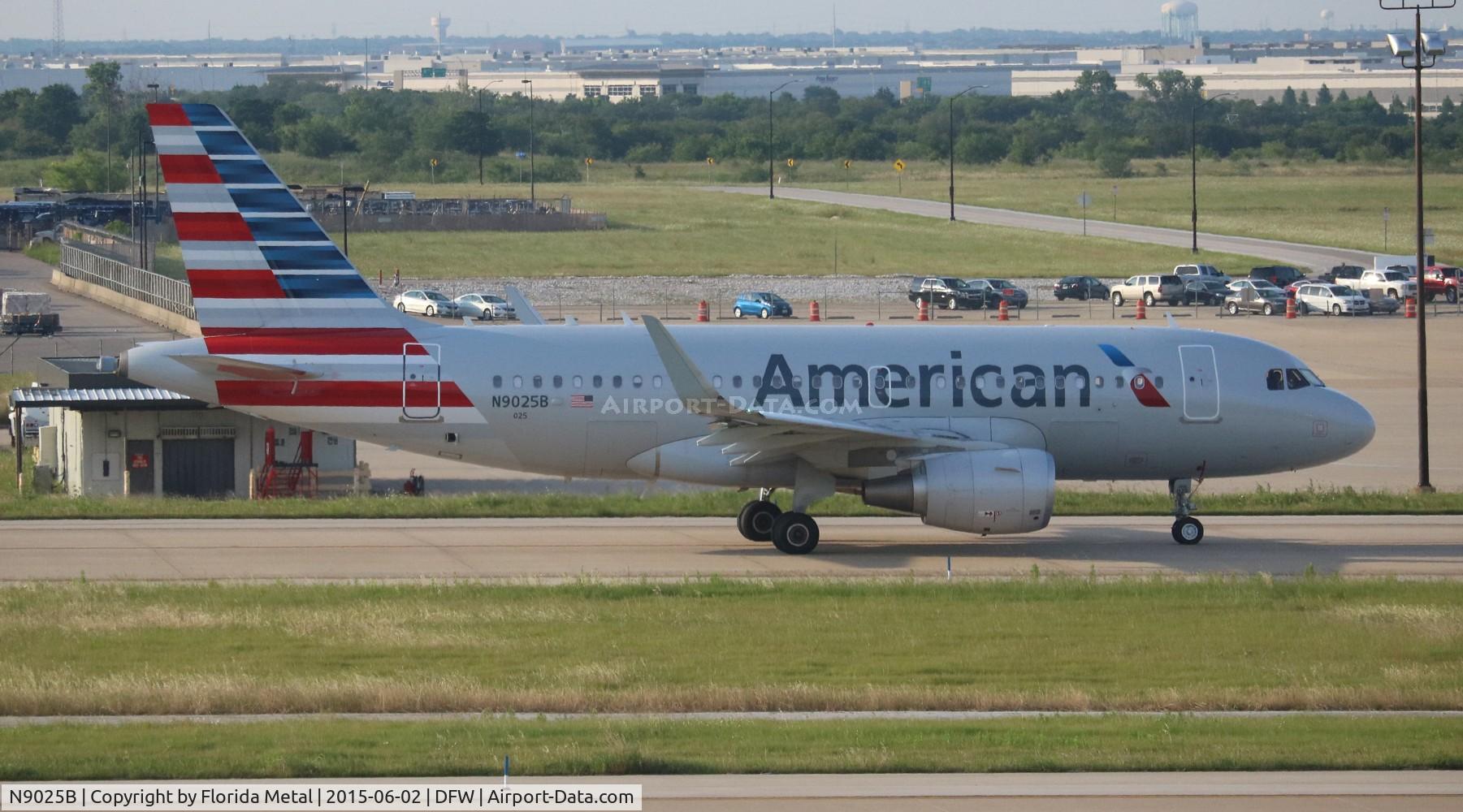 N9025B, 2014 Airbus A319-115 C/N 6393, American