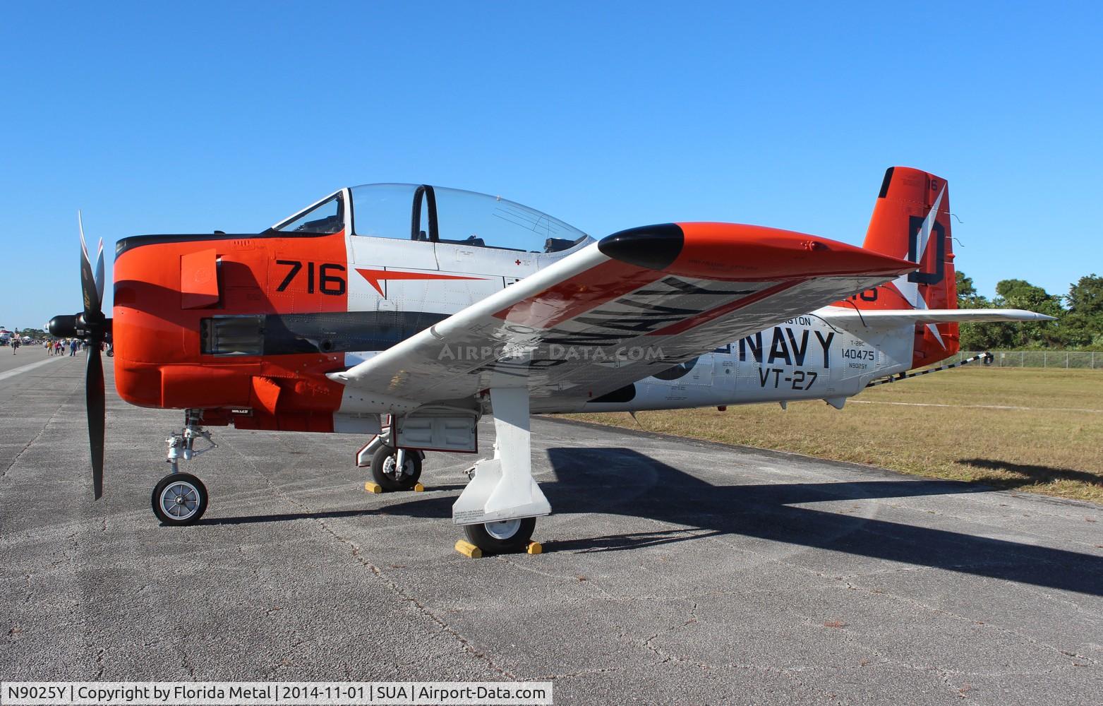 N9025Y, 1956 North American T-28C Trojan C/N 226-152, T-28C Trojan