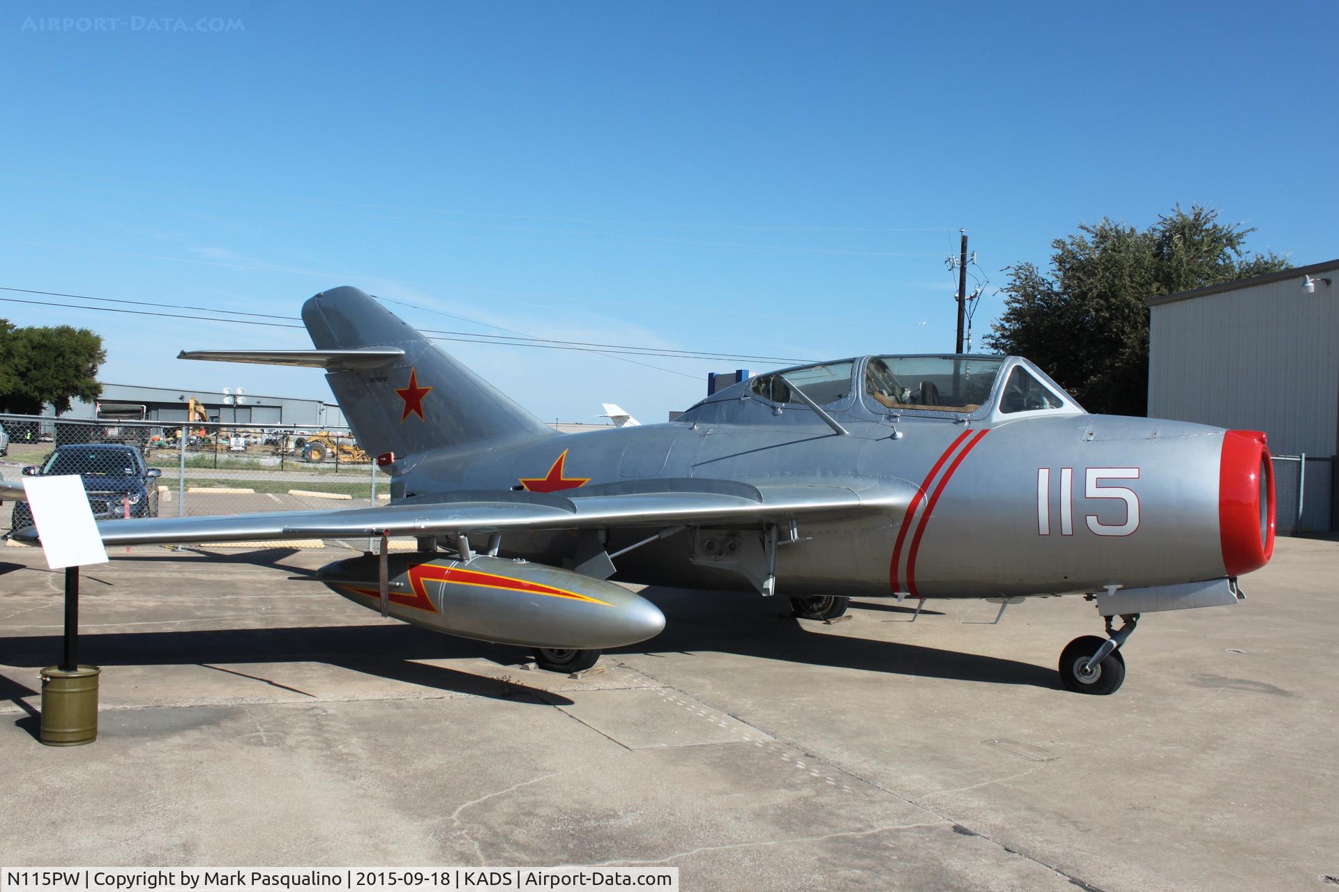 N115PW, 1955 Mikoyan-Gurevich SB LIM-2 C/N 512036, LIM-2