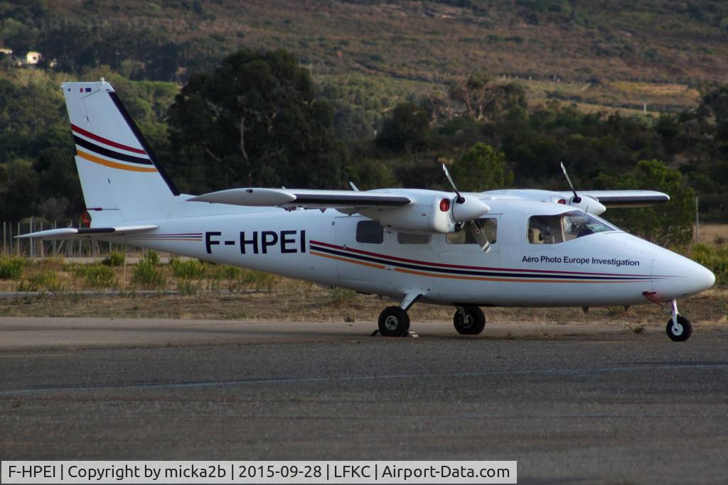 F-HPEI, 1981 Partenavia P-68C Observer C/N 231, Parked
