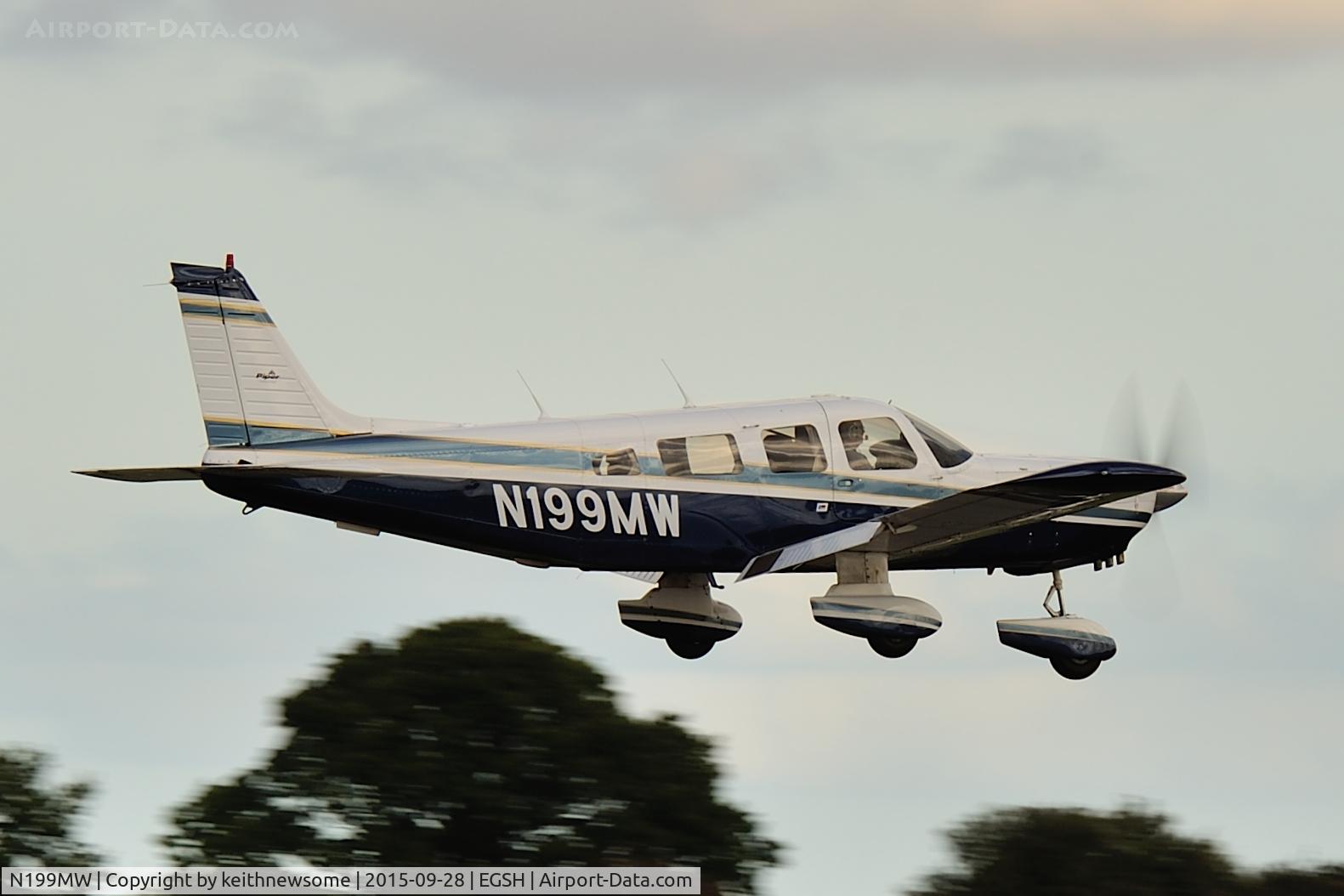 N199MW, 1979 Piper PA-32-300 Cherokee Six C/N 32-7940219, Nice visitor.