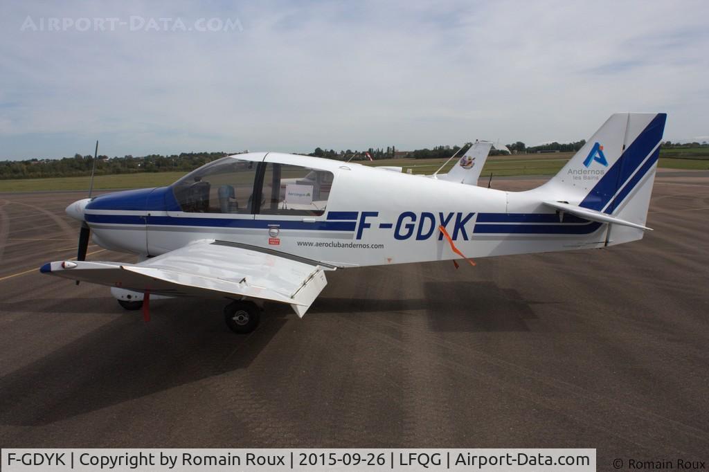 F-GDYK, Robin DR-400-120 Dauphin 2+2 C/N 1661, Parked