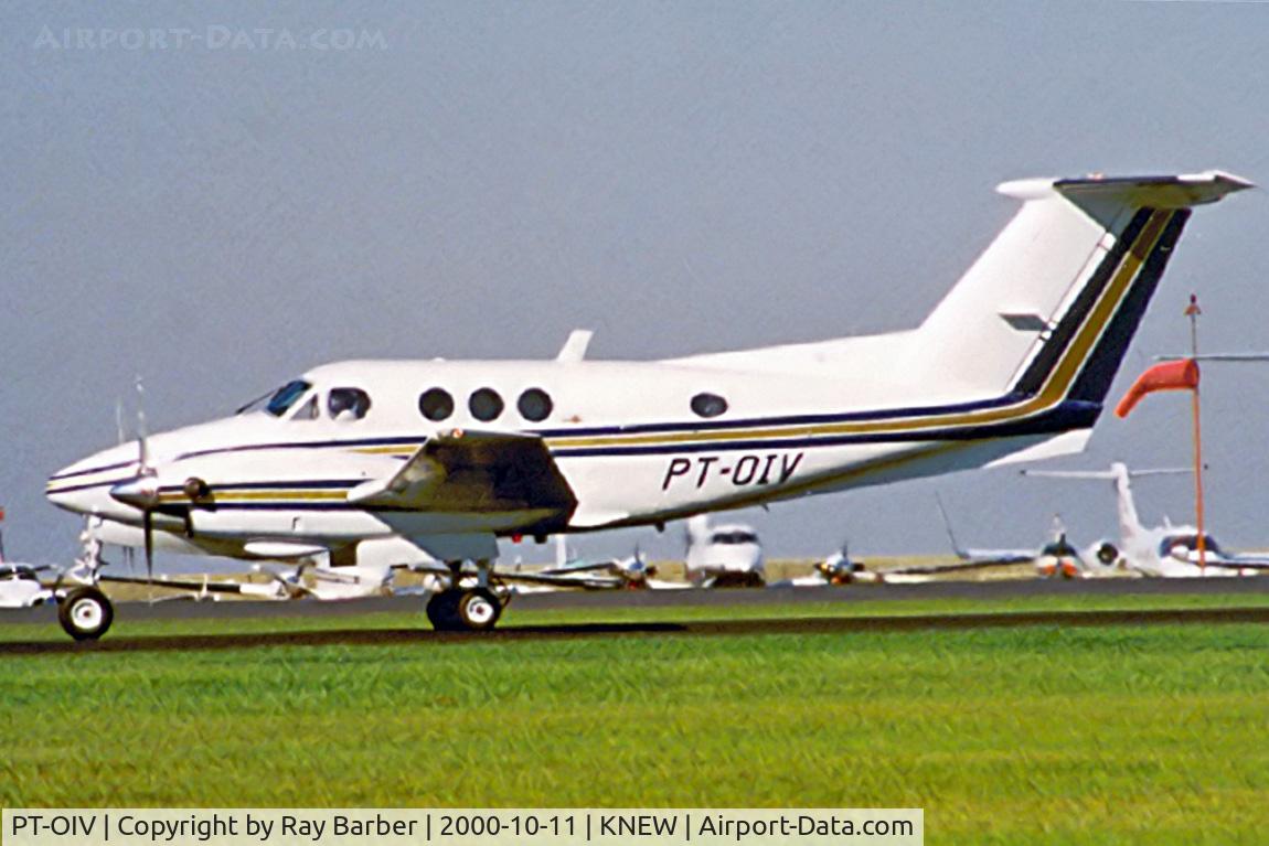 PT-OIV, 1981 Beech F90 King Air C/N LA-163, Beech F90 King Air [LA-163] New Orleans-Lakefront ~N 11/10/2000