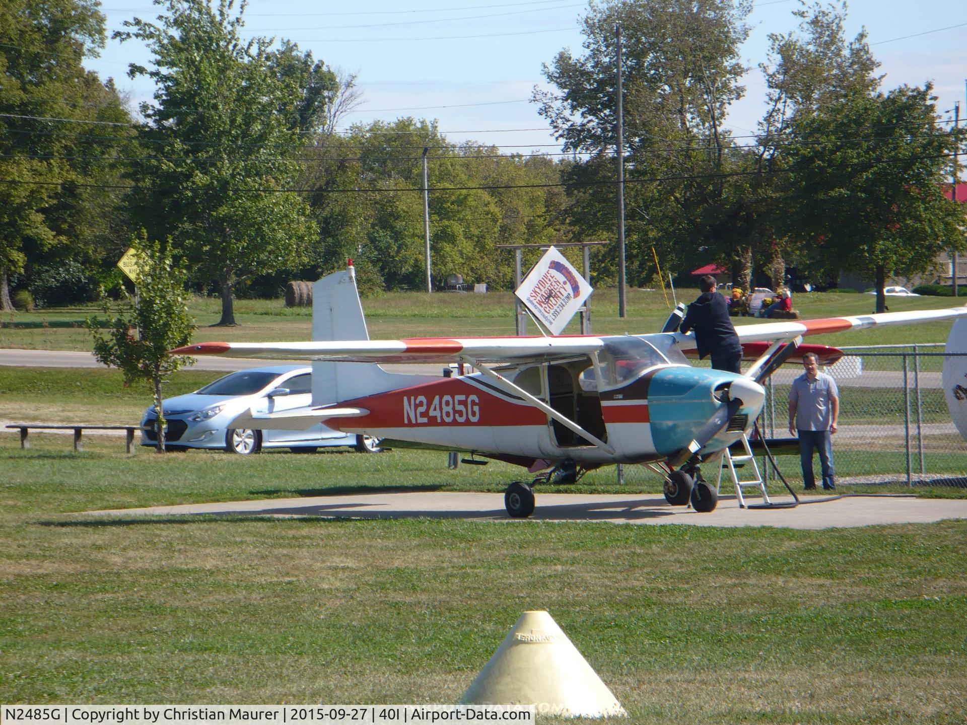 N2485G, 1959 Cessna 182B Skylane C/N 51785, Cessna 182B Refulling