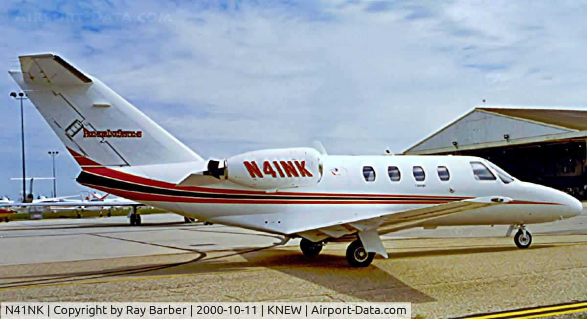 N41NK, 1998 Cessna 525 CitationJet CJ1 C/N 525-0281, Cessna Citation Jet [525-0281] New Orleans-Lakefront ~N 11/10/2000