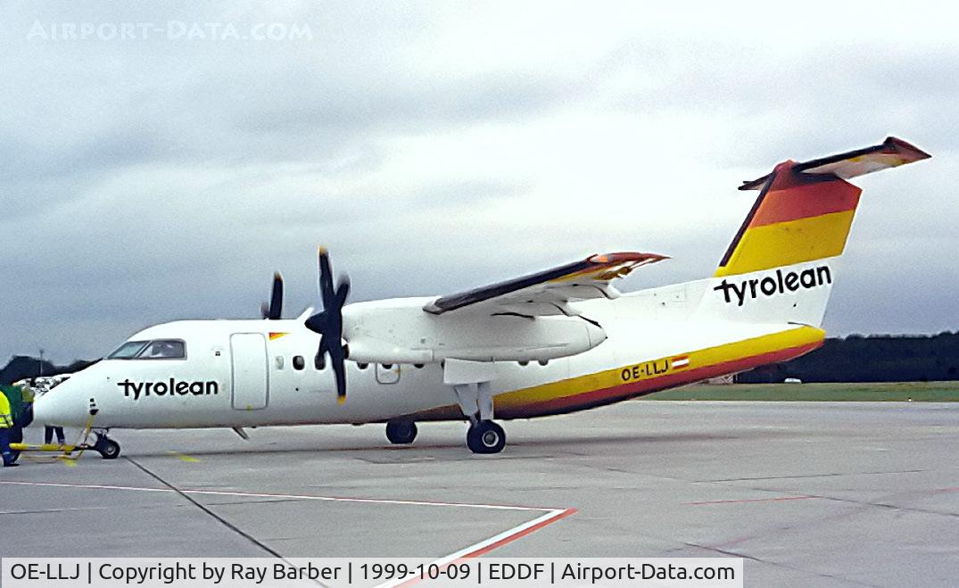 OE-LLJ, De Havilland Canada DHC-8-102 Dash 8 C/N 317, De Havilland Canada DHC-8-106 Dash 8 [317] Frankfurt~D 09/10/1999