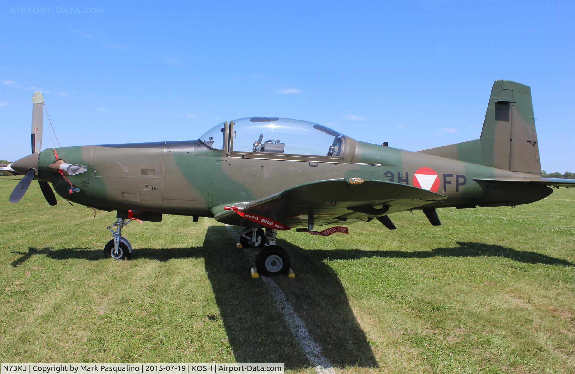 N73KJ, 1985 Pilatus PC-7 C/N 487, Pilatus PC-7