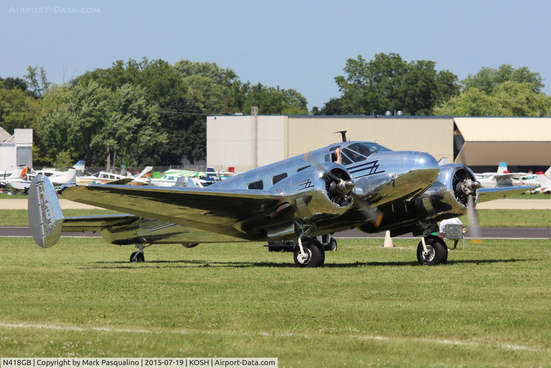 N418GB, 1944 Beech TC-45J C/N 76755, Beech TC-45J