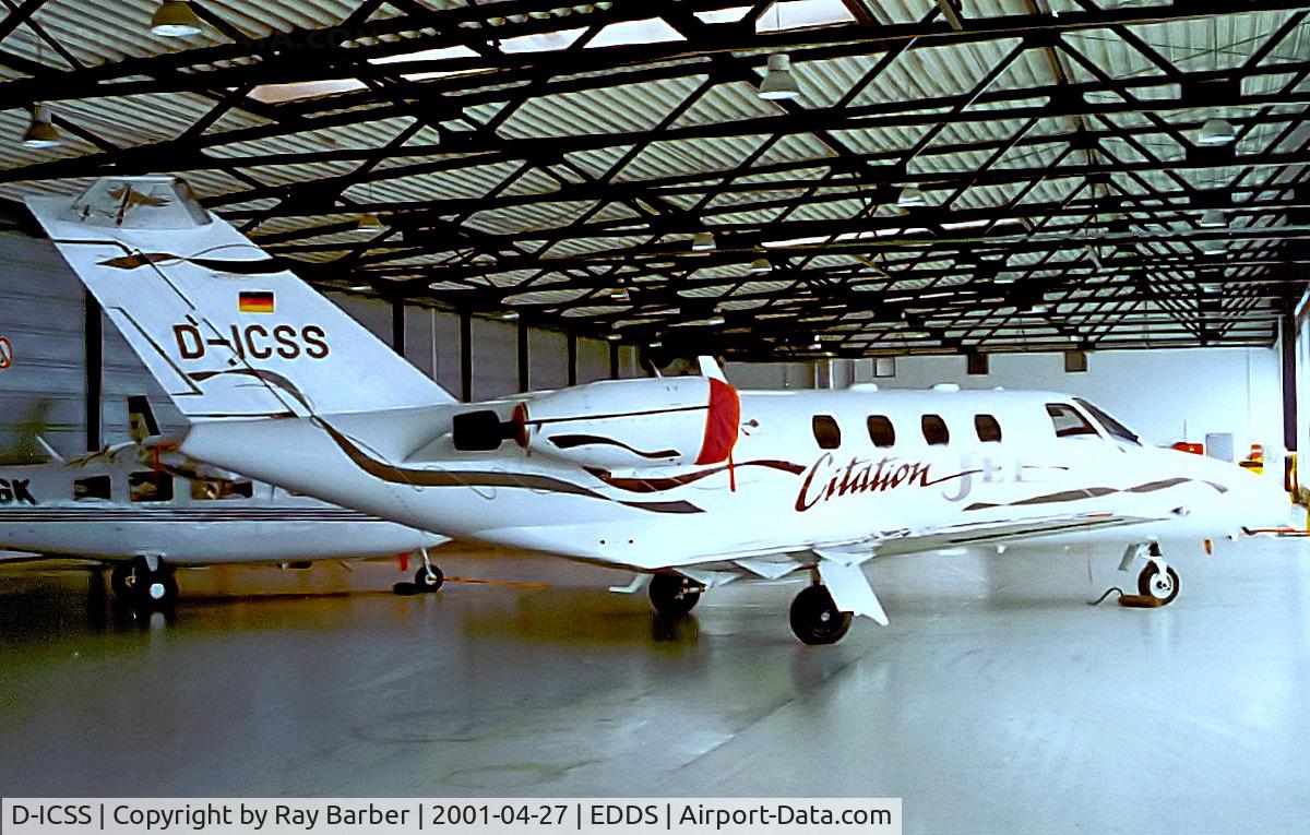 D-ICSS, 1995 Cessna 525 CitationJet C/N 525-0121, D-ICSS   Cessna CitationJet [525-0121] Stuttgart~D 27/04/2001