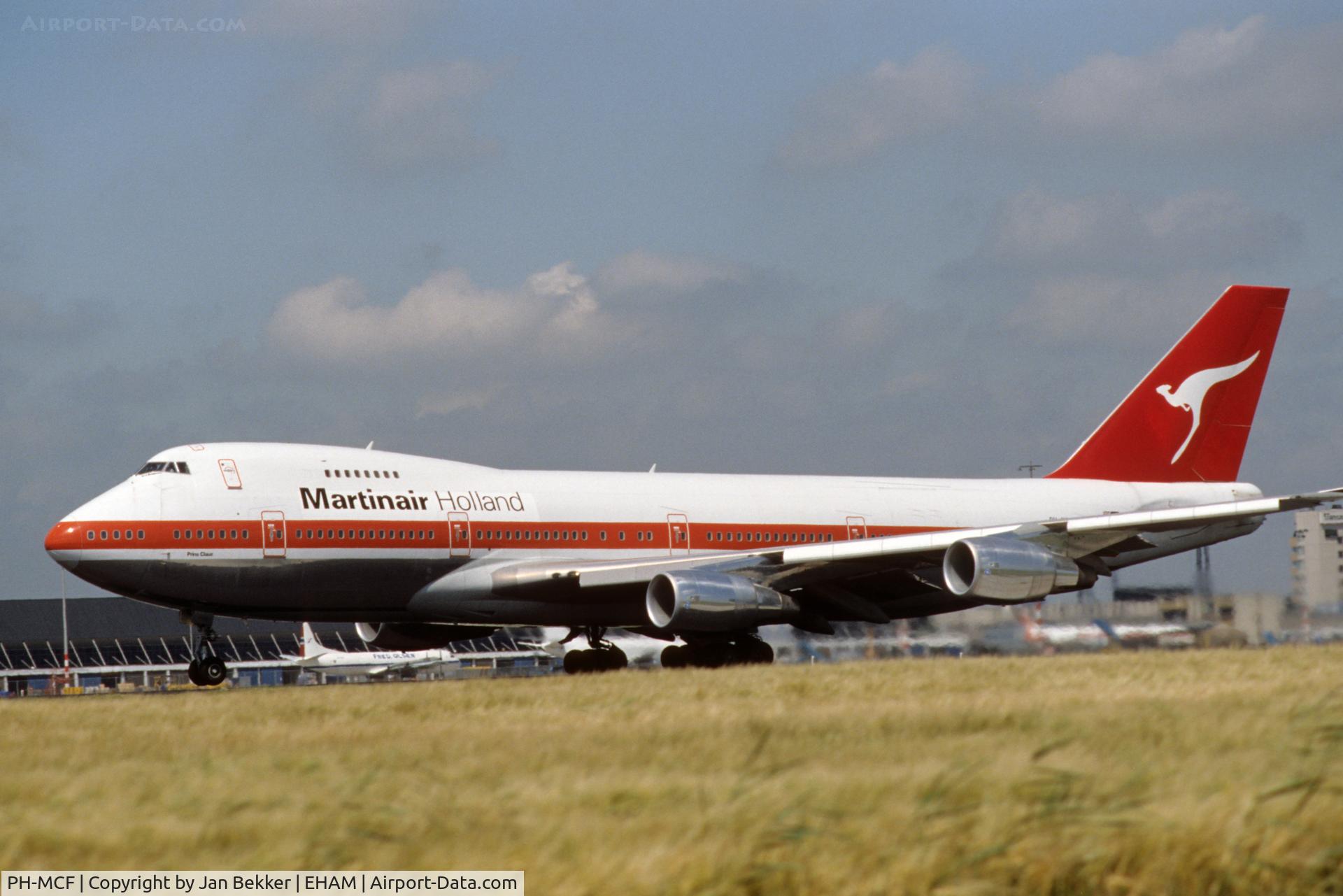 PH-MCF, 1988 Boeing 747-21AC C/N 24134, Schiphol.