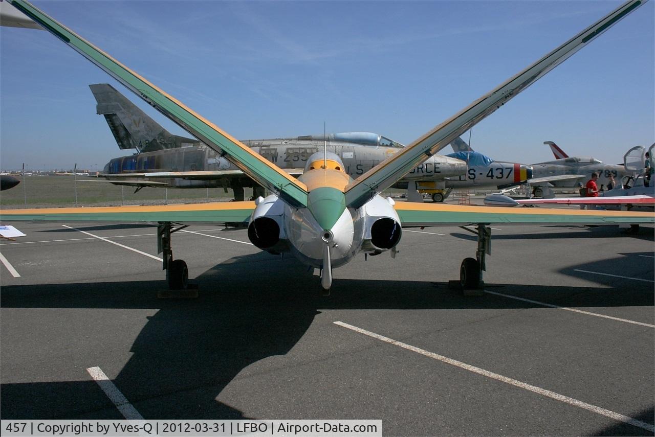 457, Fouga CM-170R Magister C/N 457, Fouga CM-170R Magister, Preserved at Les Ailes anciennes Museum, Toulouse -Blagnac (LFPO)