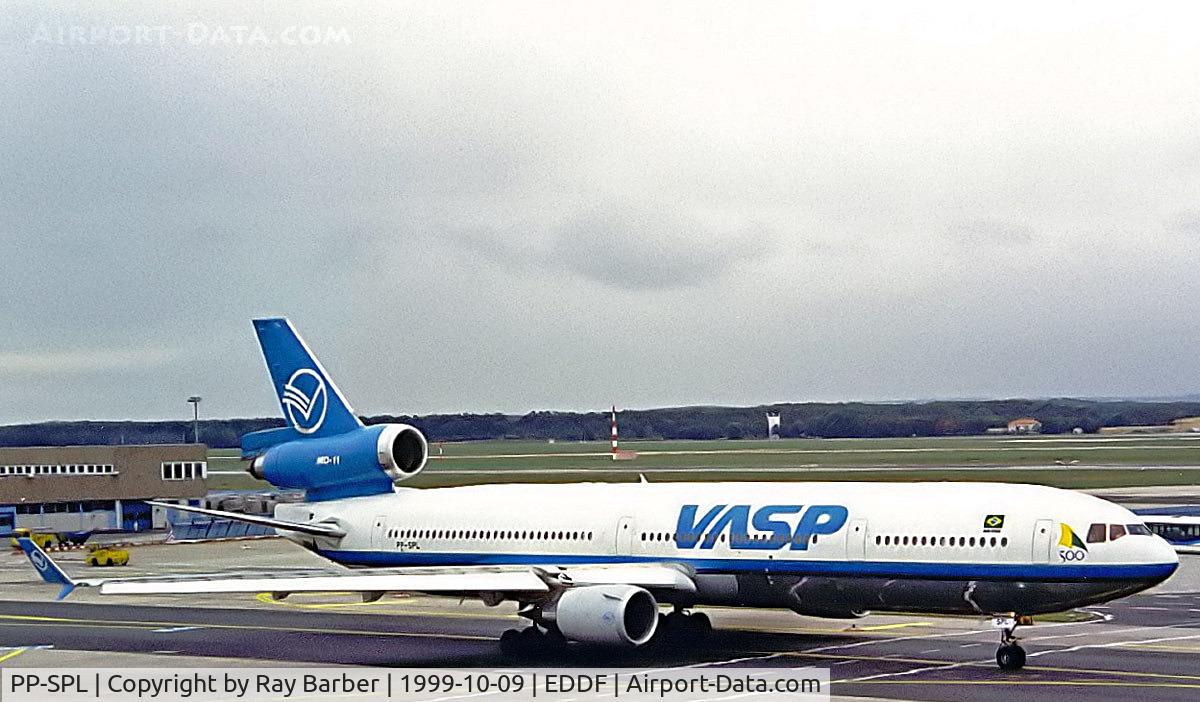 PP-SPL, 1995 McDonnell Douglas MD-11F C/N 48745, PP-SPL   McDonnell-Douglas MD-11 [48745] Frankfurt~D 09/10/1999