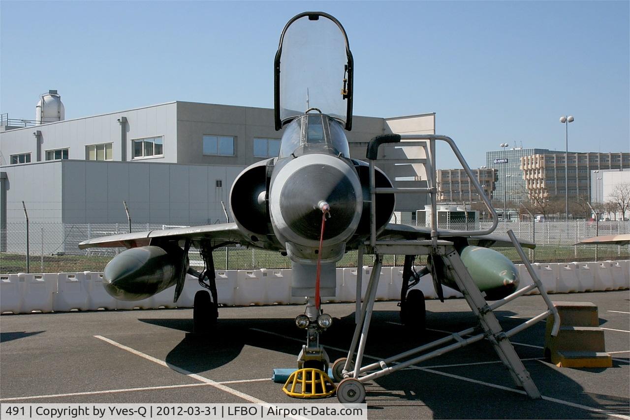 491, Dassault Mirage IIIE C/N 491, Dassault Mirage IIIE, Preserved at Les Ailes Anciennes Museum, Toulouse-Blagnac (LFBO)