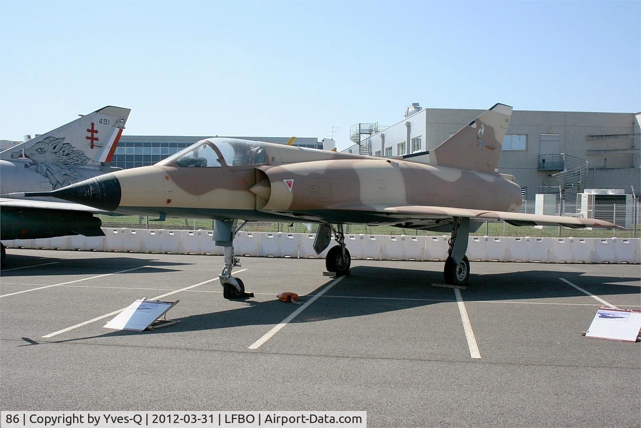 86, 1965 Dassault Mirage IIIC C/N 86, Dassault Mirage IIIC, Preserved at Les Ailes Anciennes Museum, Toulouse-Blagnac (LFBO)