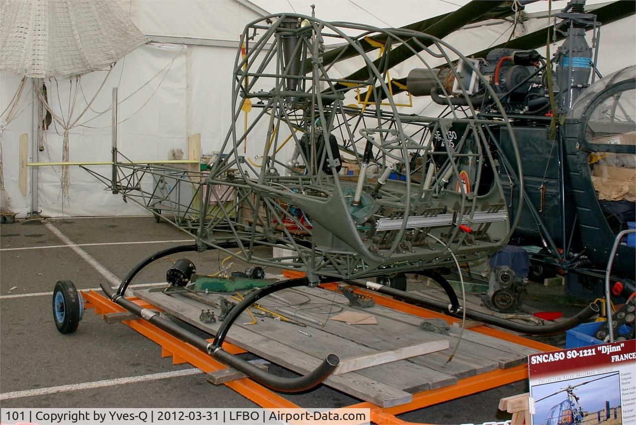 101, SNCASO SO.1221S Djinn C/N 101, SNCASO SO.1221S Djinn, Under restoration, Preserved at Ailes Anciennes Museum, Toulouse-Blagnac