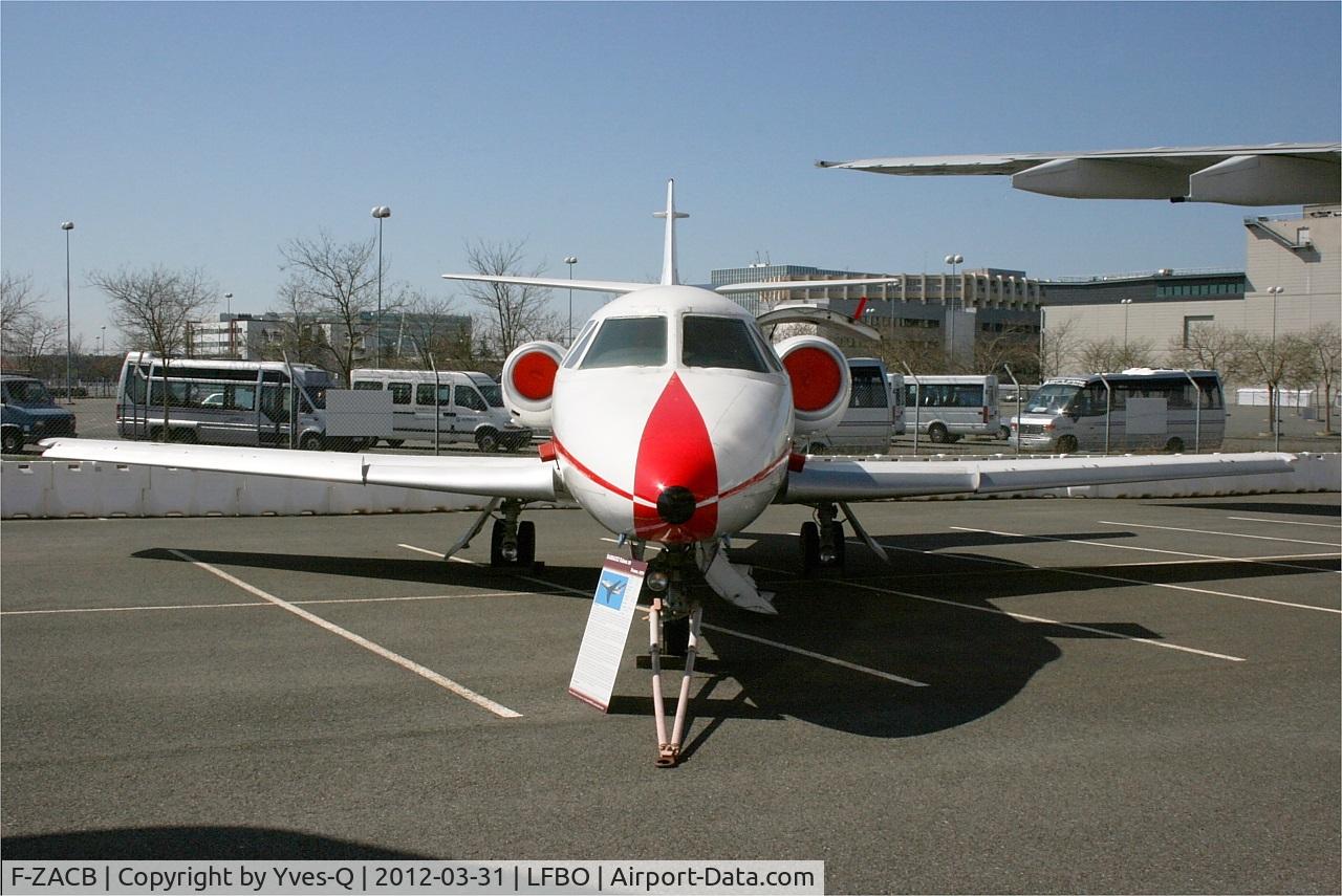 F-ZACB, Dassault Falcon 10 C/N 02, Dassault Falcon 10, Preserved at Les Ailes Anciennes Museum, Toulouse-Blagnac (LFBO)