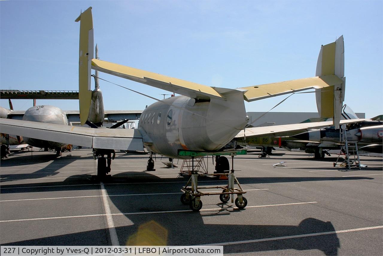 227, Dassault MD-312 Flamant C/N 227, Dassault MD-312 Flamant, Preserved at Les Ailes Anciennes Museum, Toulouse-Blagnac