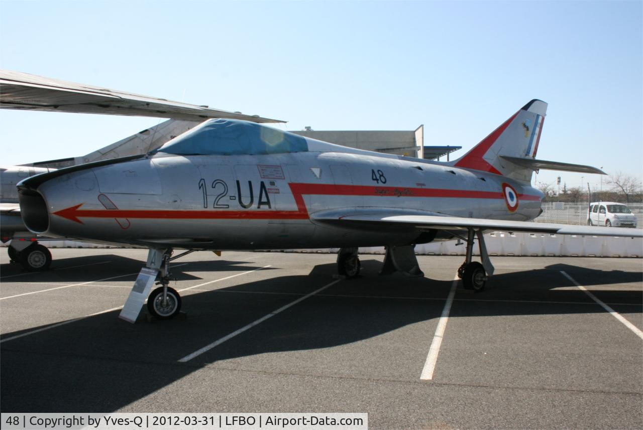 48, Dassault Super Mystere B.2 C/N 48, Dassault Super Mystere B.2, Preserved at Les Ailes Anciennes Museum, Toulouse-Blagnac