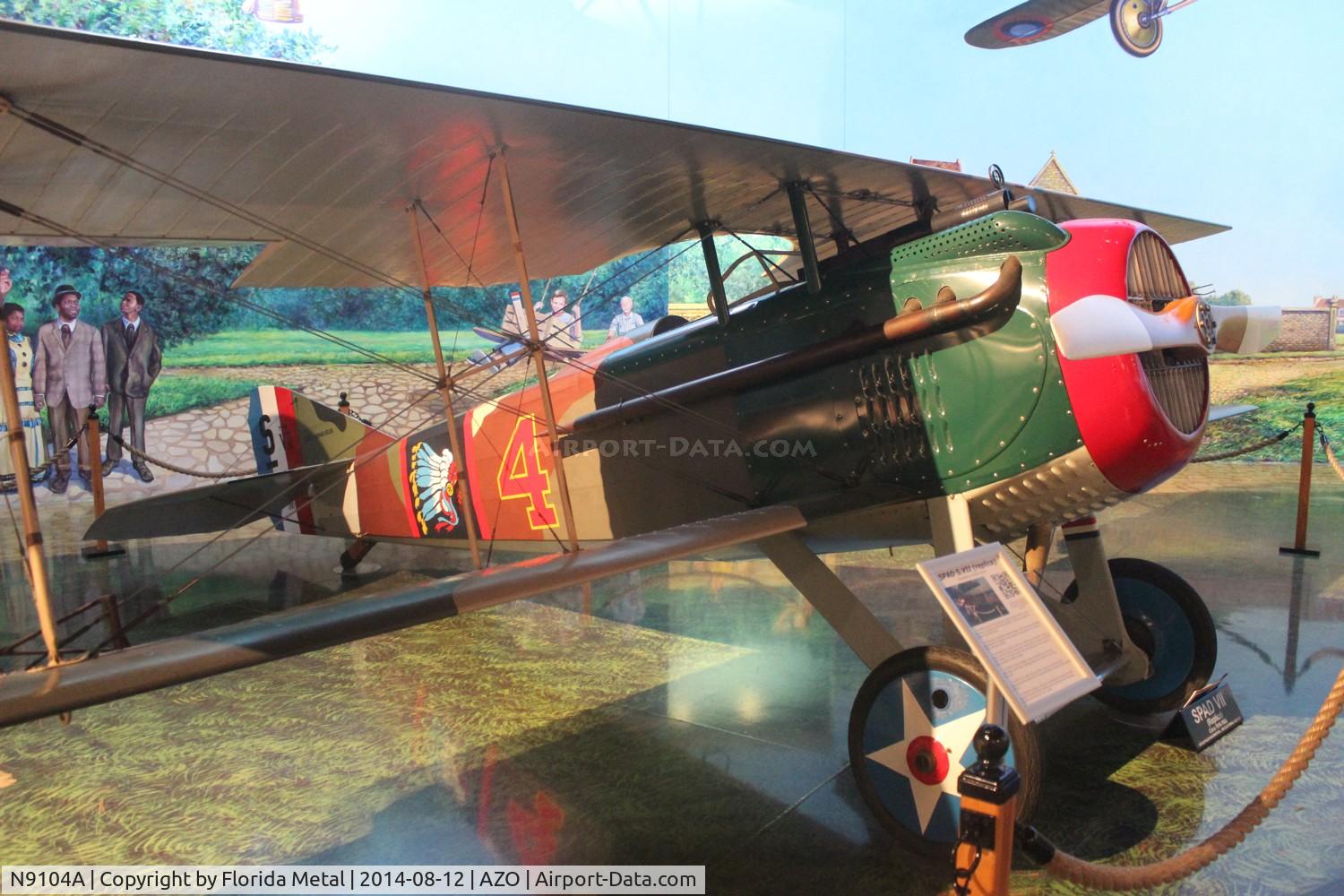 N9104A, 1978 SPAD S-VII Replica C/N C-7, Spad S-VII