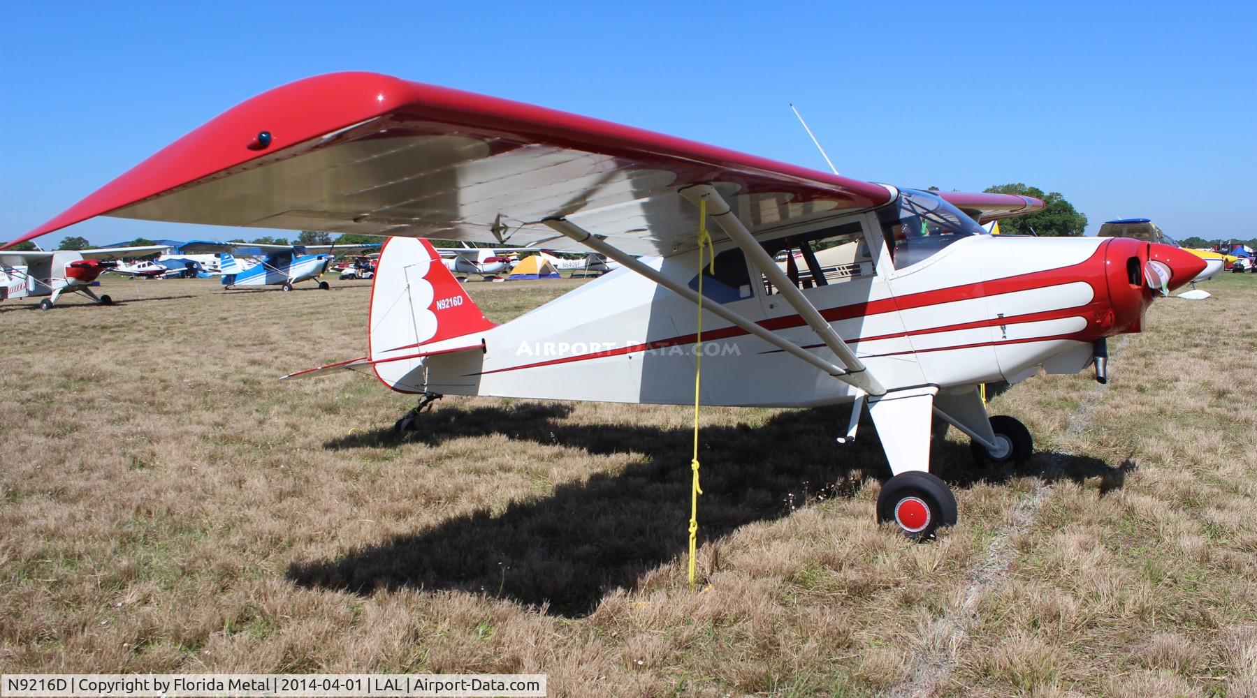 N9216D, 1958 Piper PA-22-160 Tri Pacer C/N 22-6276, Piper Tri Pacer