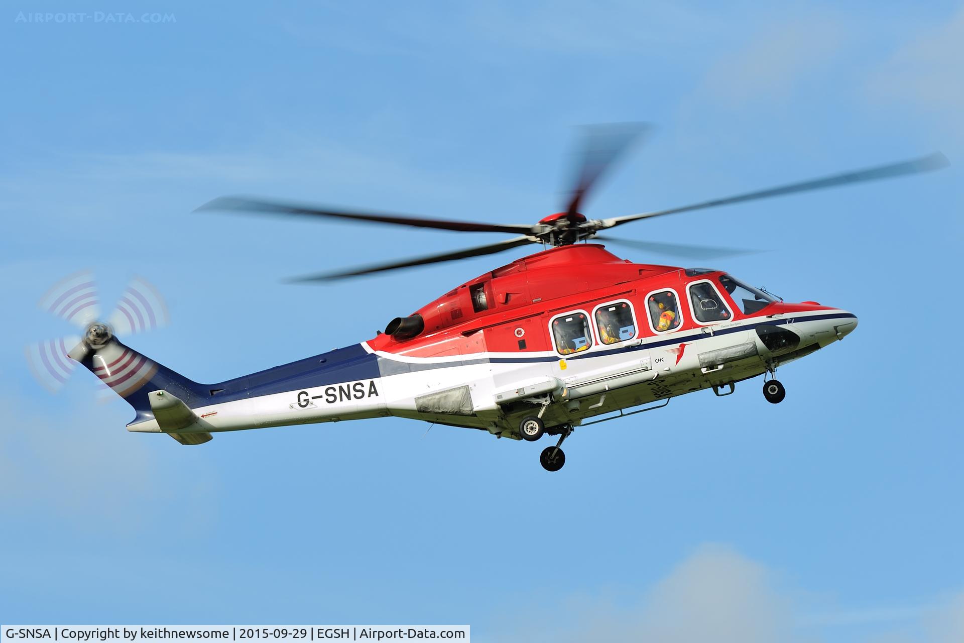 G-SNSA, 2010 AgustaWestland AW-139 C/N 31308, Regular visitor.