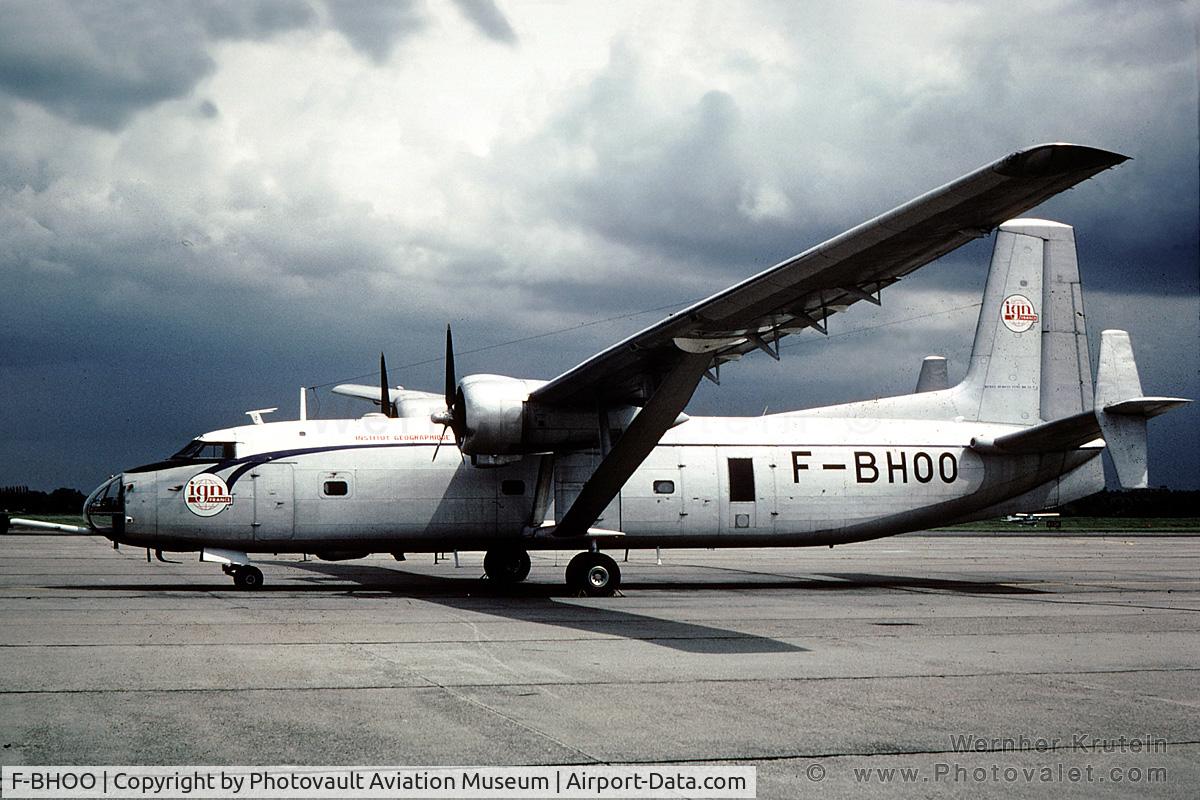F-BHOO, 1957 Hurel Dubois HD-34 C/N 01, F-BHOO on the tarmac