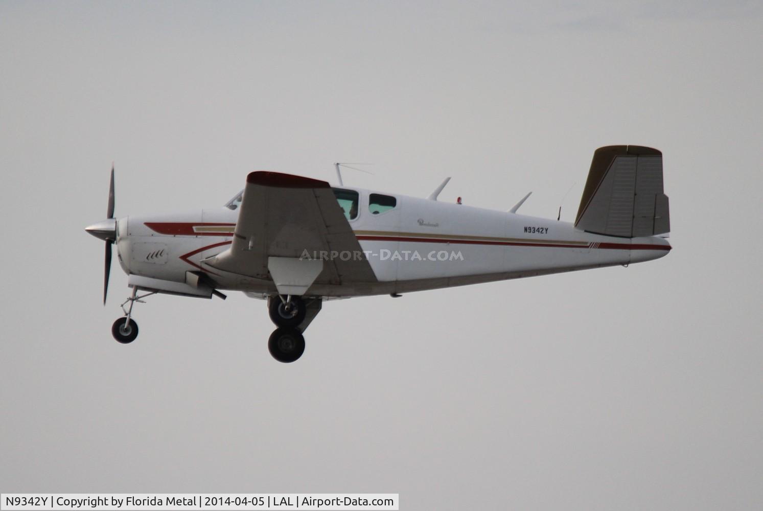 N9342Y, 1960 Beech M35 Bonanza C/N D-6536, Bonanza M35