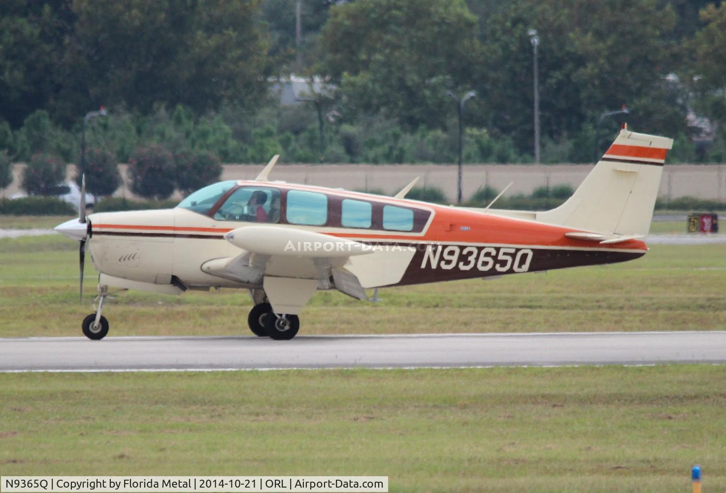 N9365Q, 1971 Beech A36 Bonanza 36 C/N E-303, Bonanza A36