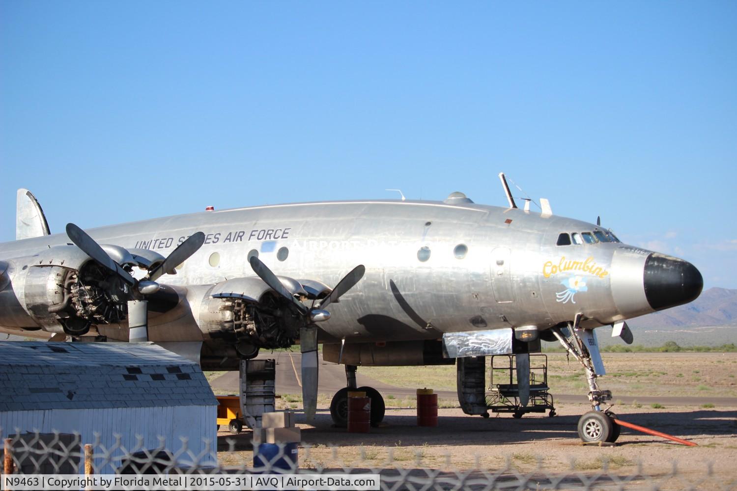 N9463, 1948 Lockheed VC-121B Constellation C/N 749-2602, Colombine II VC-121A