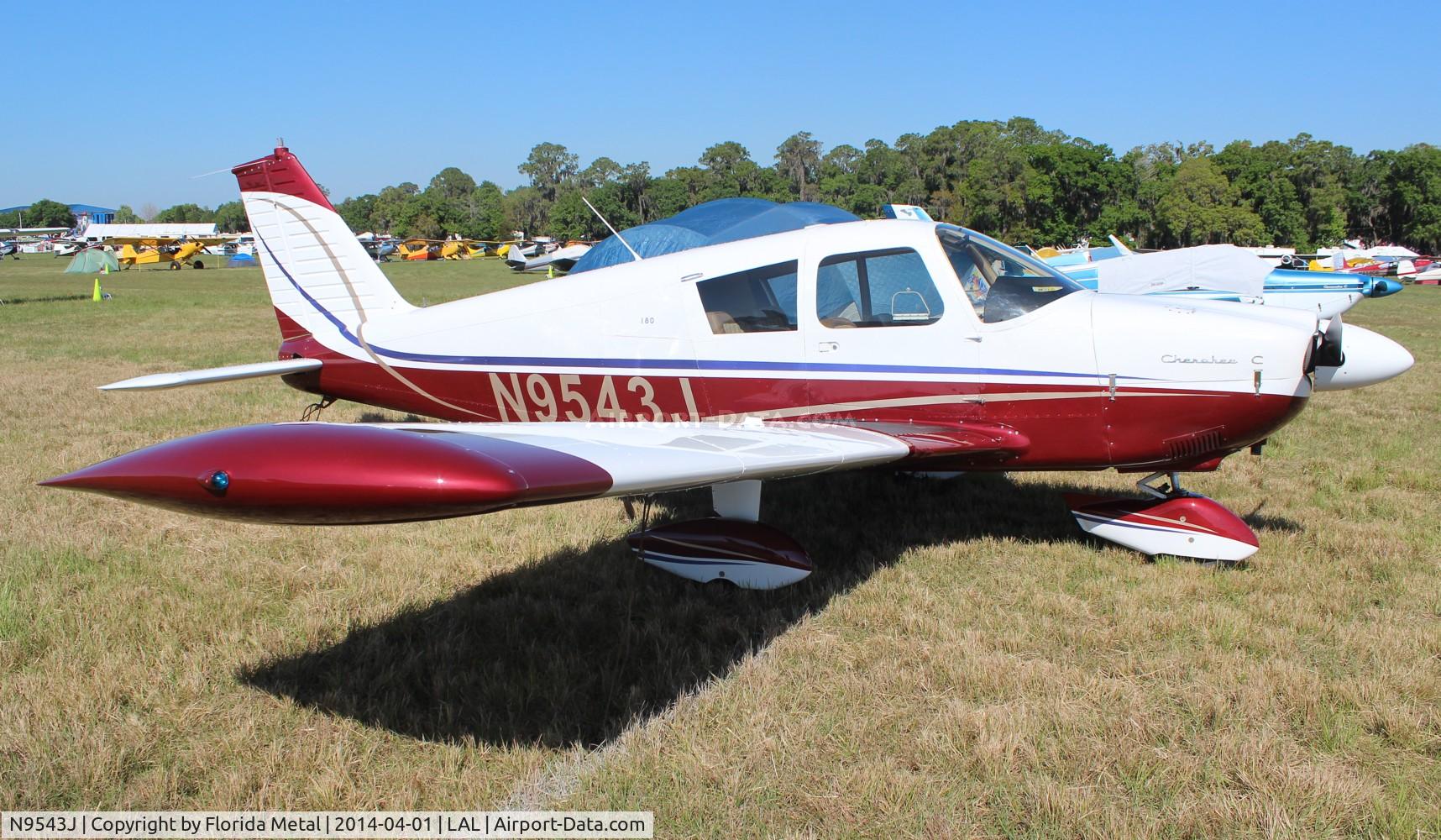 N9543J, 1966 Piper PA-28-180 C/N 28-3672, PA-28-180