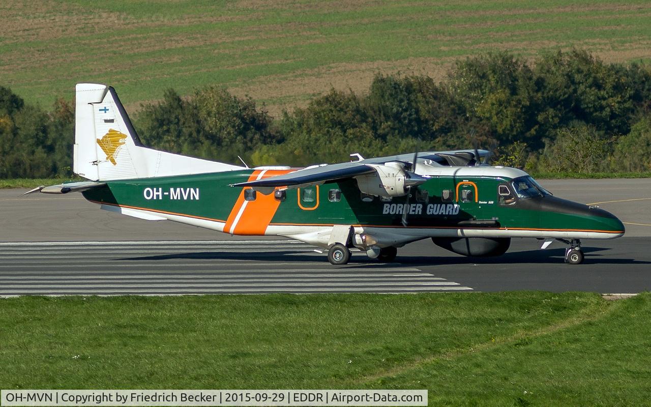 OH-MVN, 1994 Dornier 228-212 C/N 8233, line up for departure