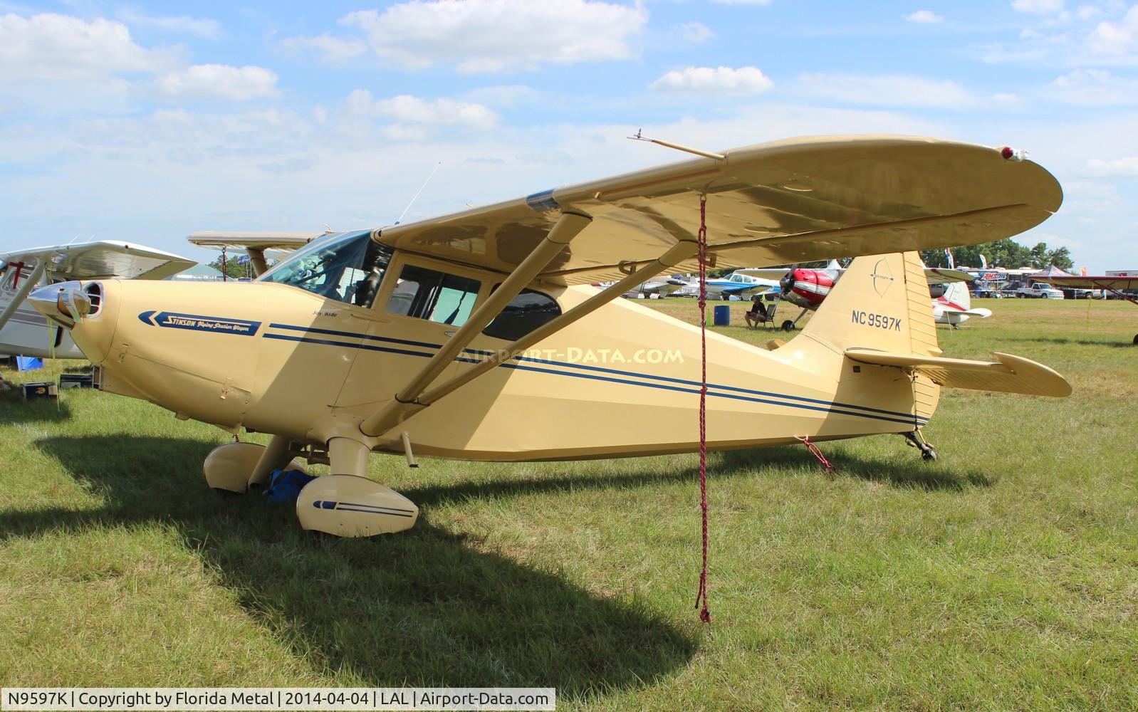 N9597K, 1947 Universal Stinson 108-2 C/N 108-2597, Stinson 108-2
