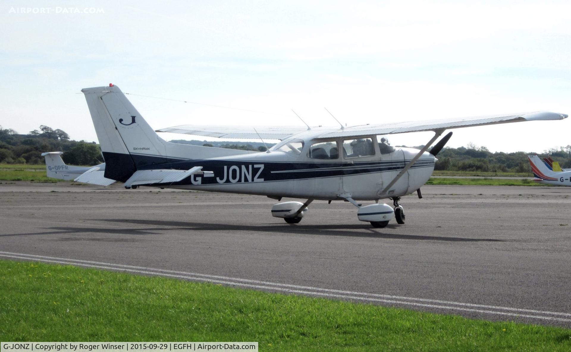 G-JONZ, 1984 Cessna 172P Skyhawk C/N 172-76233, Visiing Cessna Skyhawk operated by Truman Aviation. Previously registered N97835.