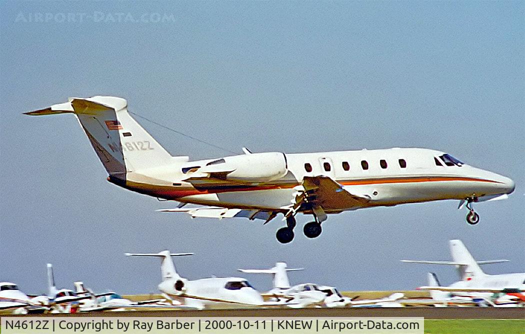 N4612Z, 1991 Cessna 650 Citation III C/N 650-0203, Cessna Citation III [650-0203] New Orleans-Lakefront ~N 11/10/2000