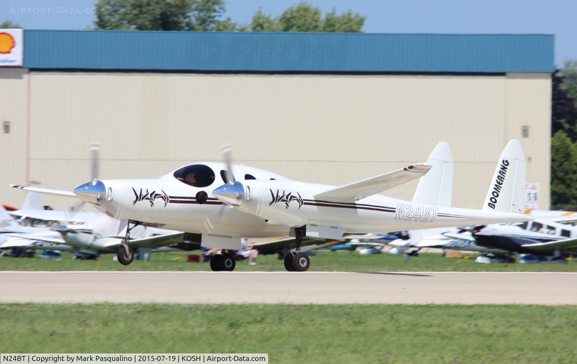 N24BT, 1996 Rutan Boomerang 202 C/N 001, Rutan Boomerang 202