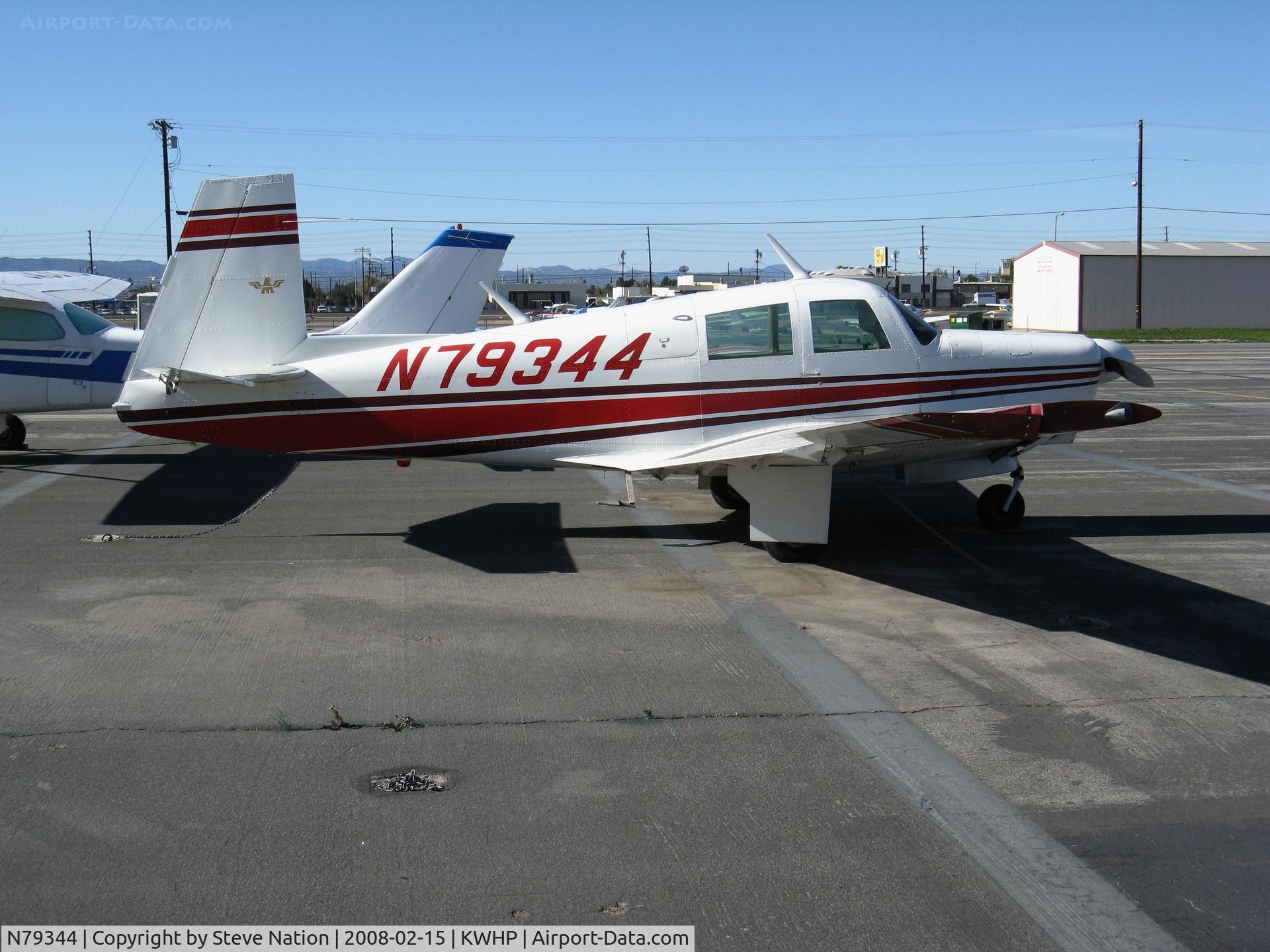 N79344, 1965 Mooney M20C Ranger C/N 2994, 1965 Mooney M20C @ Whiteman Airport, Pacoima CA (may be de-registred now)