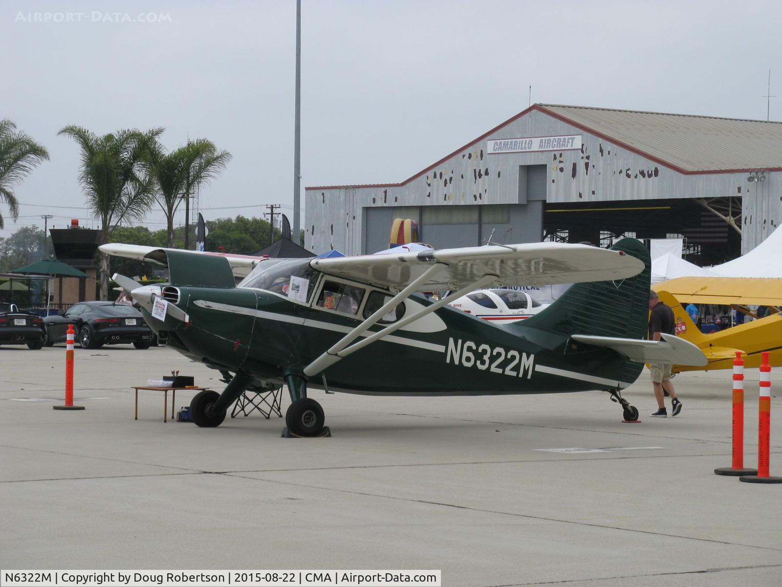 N6322M, 1948 Stinson 108-3 Voyager C/N 108-4322, 1948 Stinson 108-3 VOYAGER, Franklin 6A4-165-B3 165 Hp
