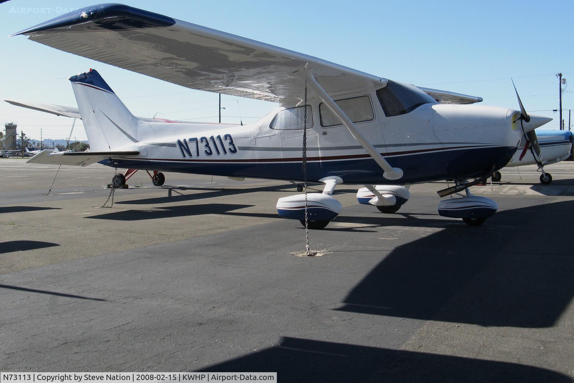 N73113, 1976 Cessna 172M C/N 17267269, 1976 Cessna 172M @ Whiteman Airport, Pacoima CA