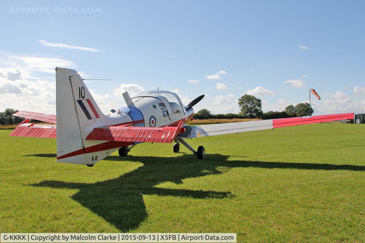 G-KKKK, 1973 Scottish Aviation Bulldog T.1 C/N BH120/199, Scottish Aviation Bulldog T.1, Fishburn Airfield, September 13th 2015.