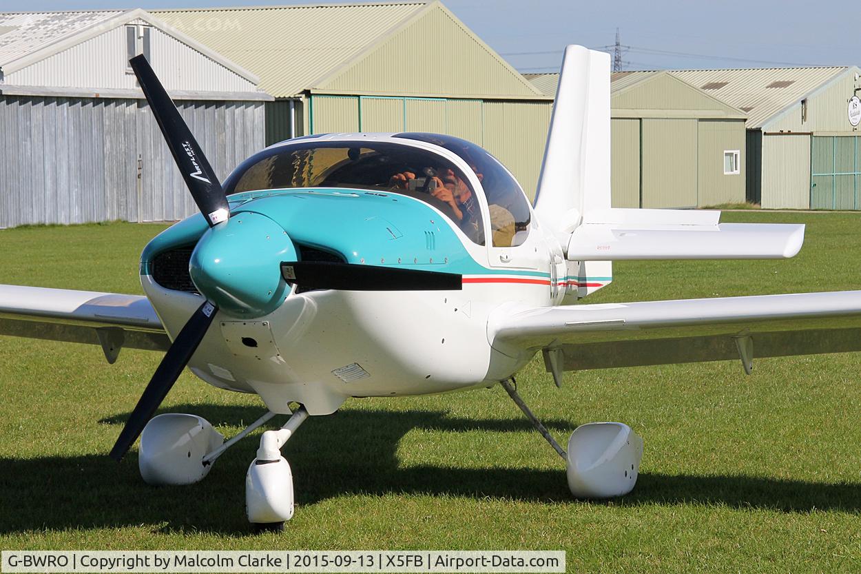 G-BWRO, 1997 Europa Tri-Gear C/N PFA 247-12849, Europa Tri Gear at Fishburn Airfield, September 13th 2013.
