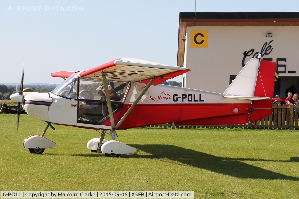 G-POLL, 2004 Best Off Skyranger 912(1) C/N BMAA/HB/290, Best Off Skyranger 912(1) at Fishburn Airfield, September 6th 2015.