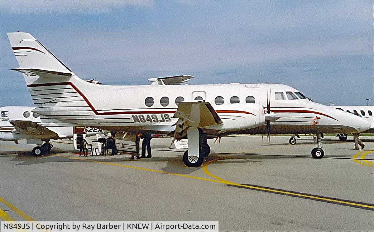 N849JS, 1988 British Aerospace BAe Jetstream 3101 C/N 812, BAe Jetstream 3102 [812] New Orleans-Lakefront ~N 10/10/2000