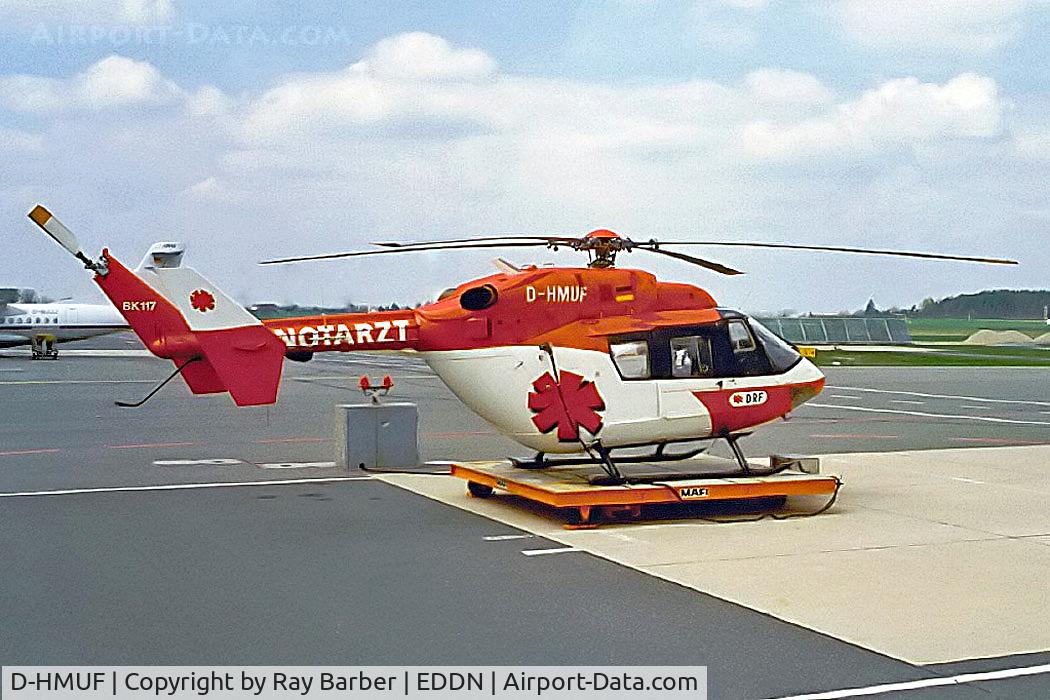 D-HMUF, Eurocopter-Kawasaki BK-117B-2 C/N 7105, MBB/Kawasaki BK117B-2 [7105] (Deutsche Rettungsflugwacht) Nuremberg-Nurnberg~D 23/04/2001
