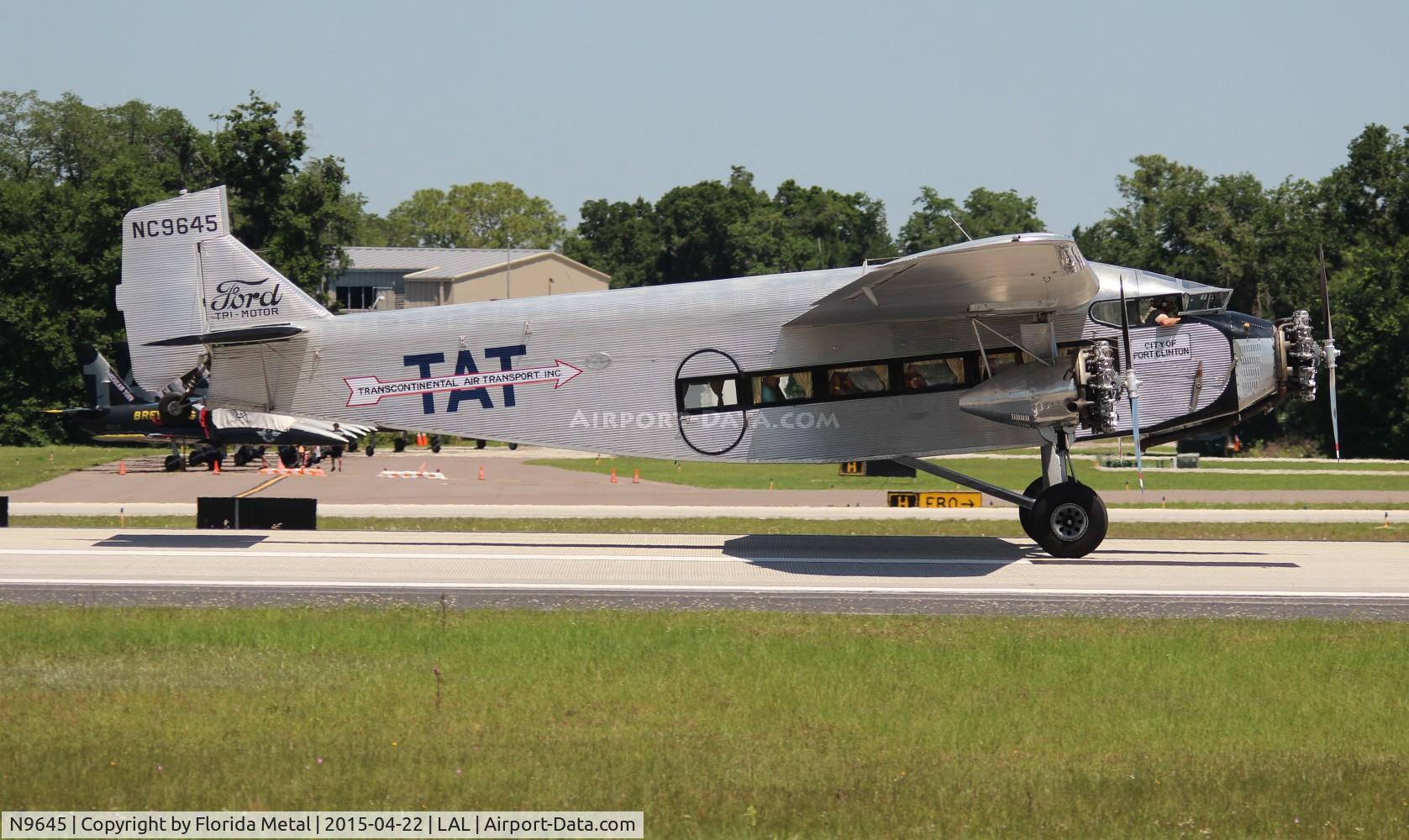 N9645, 1928 Ford 5-AT-B Tri-Motor C/N 8, Ford Trimotor