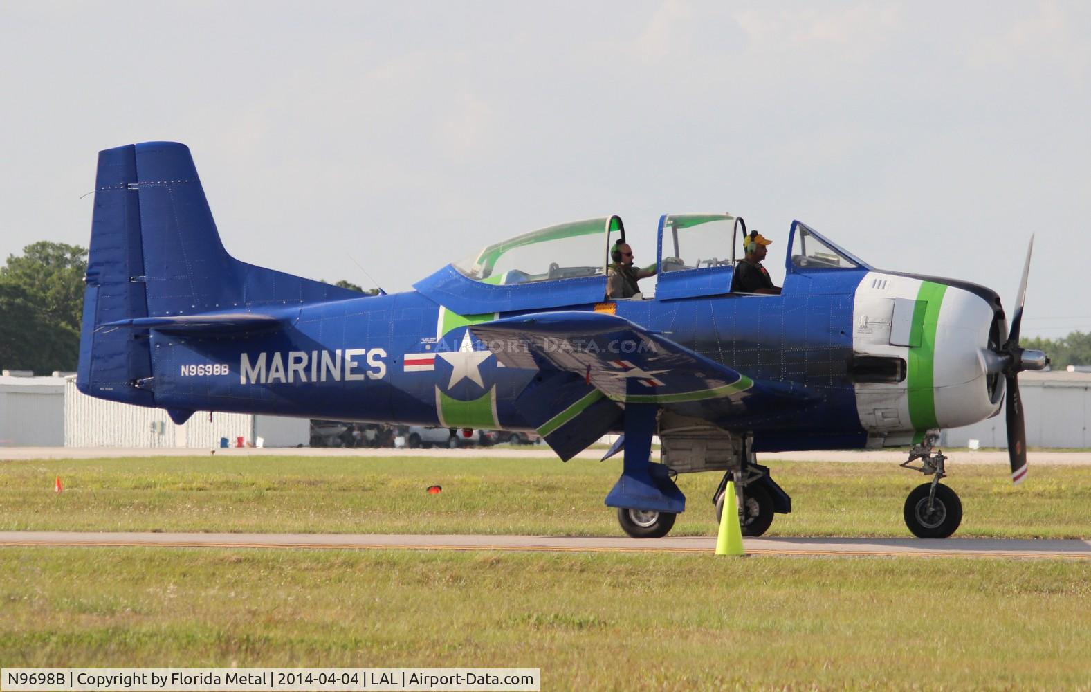 N9698B, 1950 North American T-28A Trojan C/N 50-225, T-28A